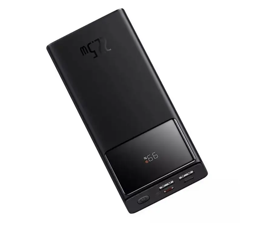 Зарядний портативний пристрій Baseus 30000 mAh Star-Lord Digital Fast Charge 22,5W Black - фото 1