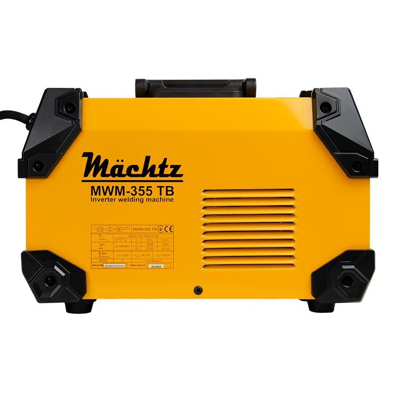 Инвертор сварочный Mächtz MWM-355 TB ММА - фото 5 Инвертор сварочный Mächtz MWM-355 TB ММА - фото 5