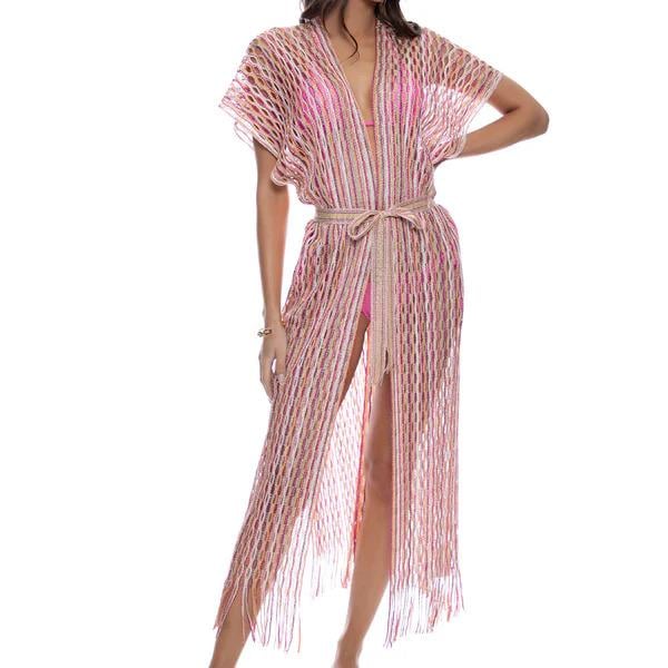 Туніка пляжна Luli Fama O/S Різнокольоровий (L824L98)