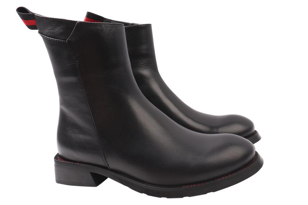 Ботинки женские Tucino из кожи высокие на платформе р. 39 Черный (Tucino 531-20DHC)