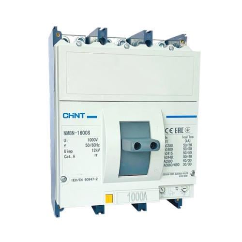 Автоматичний вимикач CHINT NM8N-1600S TM 1000 3P в литому корпусі (263071)