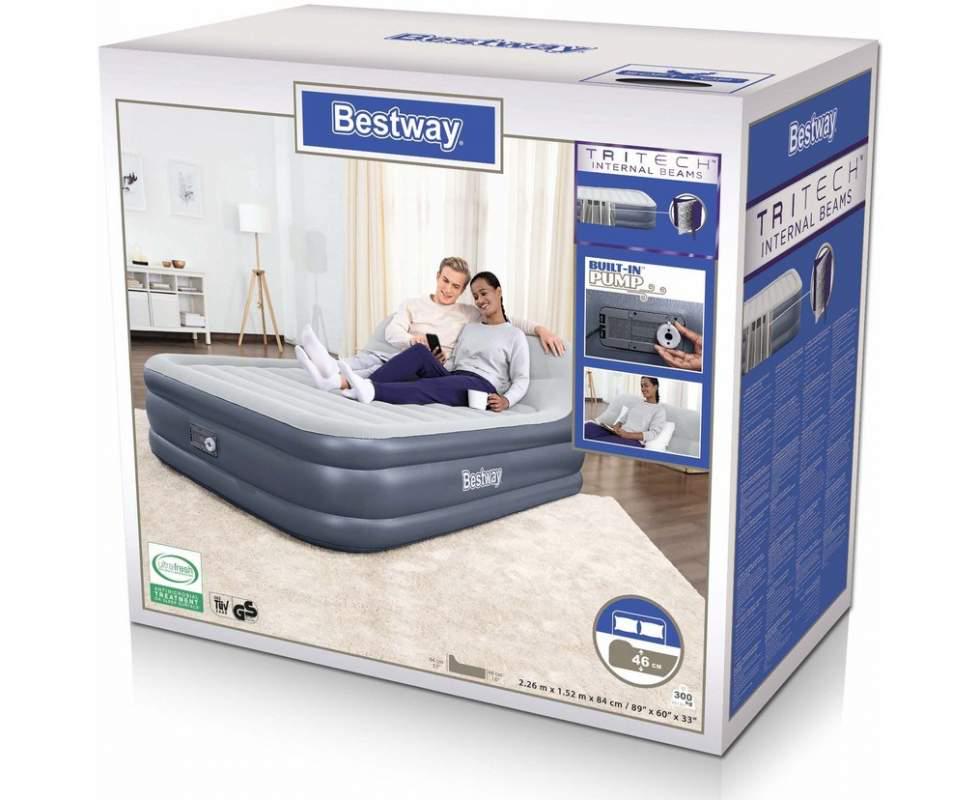 Кровать надувная двухместная Bestway с электронасосом 152x226x46 см (67923) - фото 7 Кровать надувная двухместная Bestway с электронасосом 152x226x46 см (67923) - фото 7