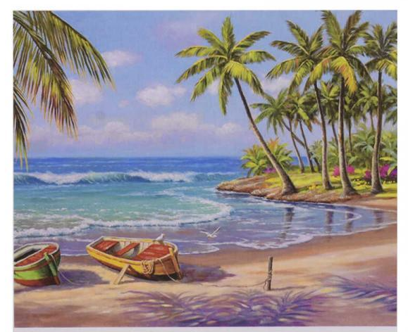 Алмазная мозаика TK Group Побережье 30х40 см (GB70294)