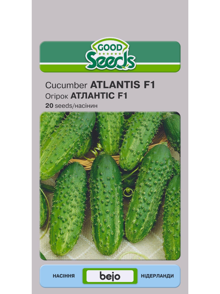 Семена Огурец Good Seeds Атлантис F1 20 шт. (5613) Семена Огурец Good Seeds Атлантис F1 20 шт. (5613)