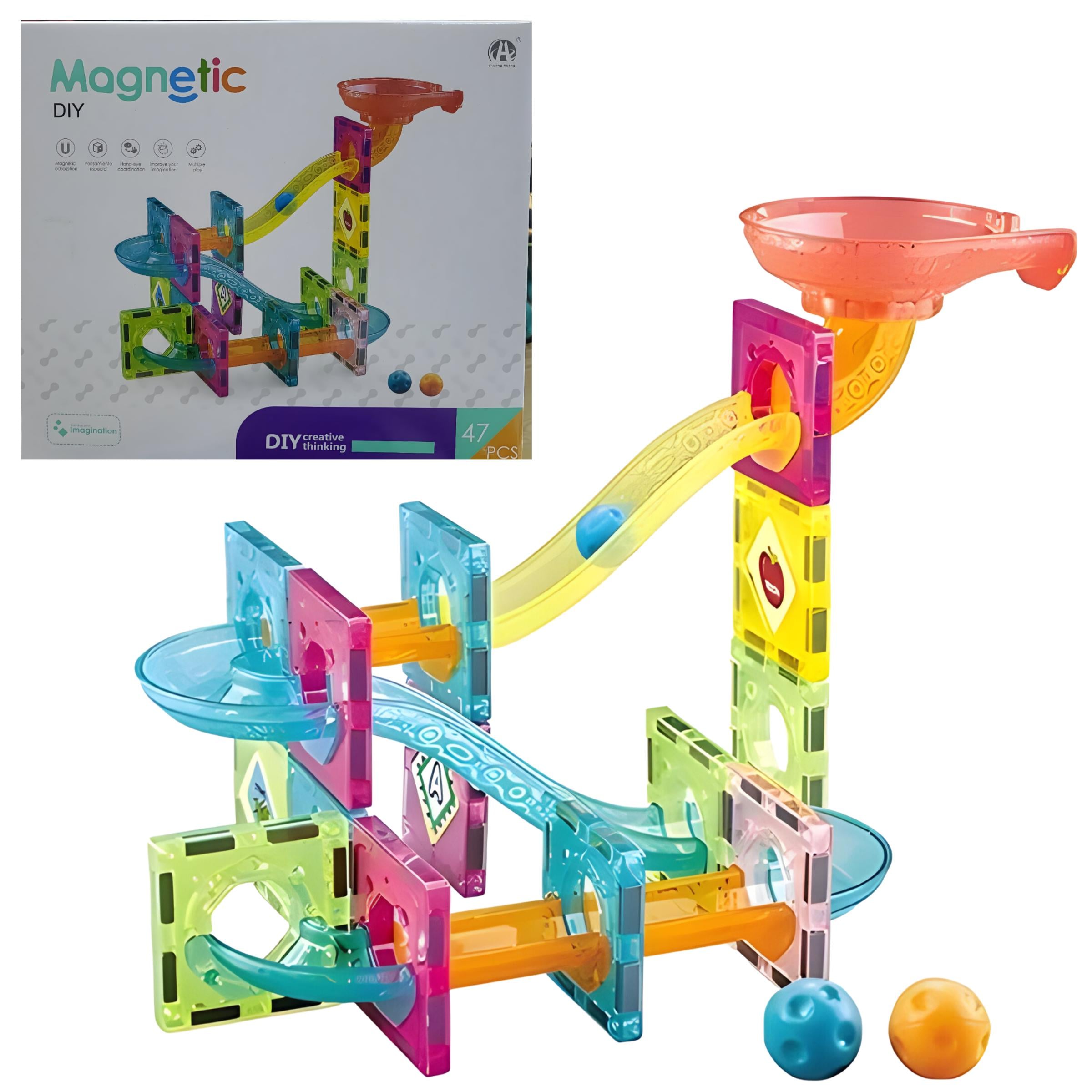 Конструктор детский магнитный Magnetic Building Blocks 47 дет. (СН1034)