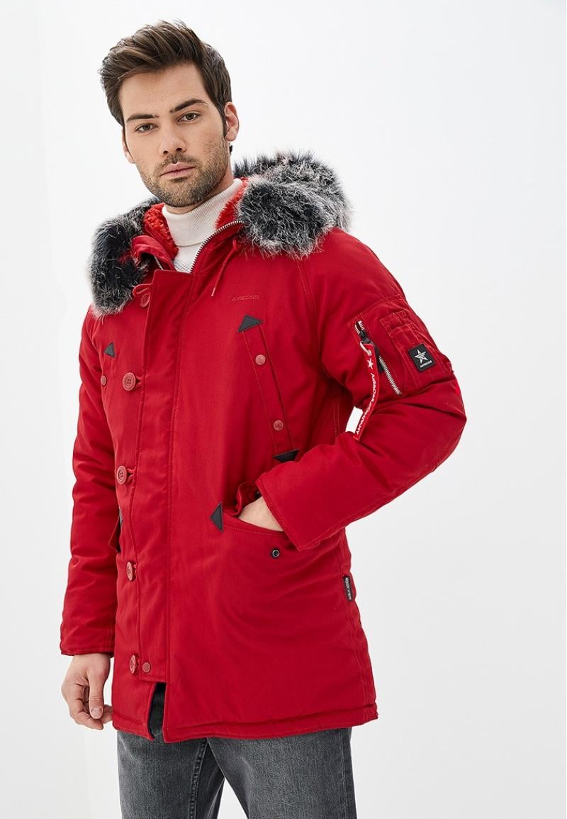 Куртка-парка Airboss Snorkel Parka XL Червоний (28526)