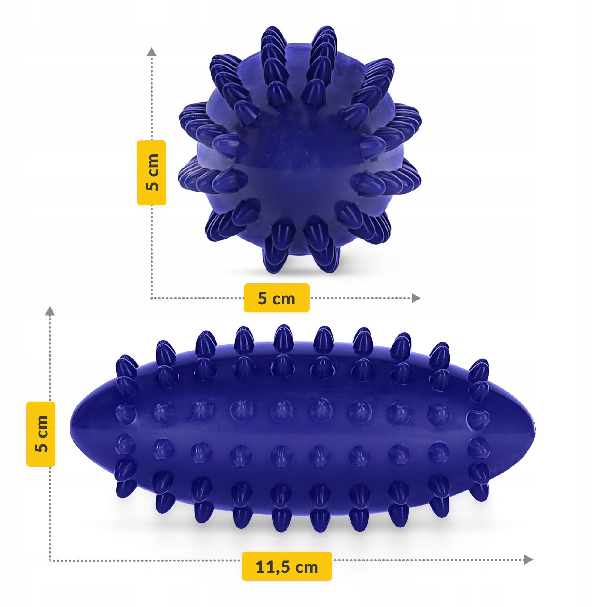 М'яч масажний огірок 4fizjo Spike Bean 11,5x5 см Blue (P-5905973403306) - фото 5 М'яч масажний огірок 4fizjo Spike Bean 11,5x5 см Blue (P-5905973403306) - фото 5