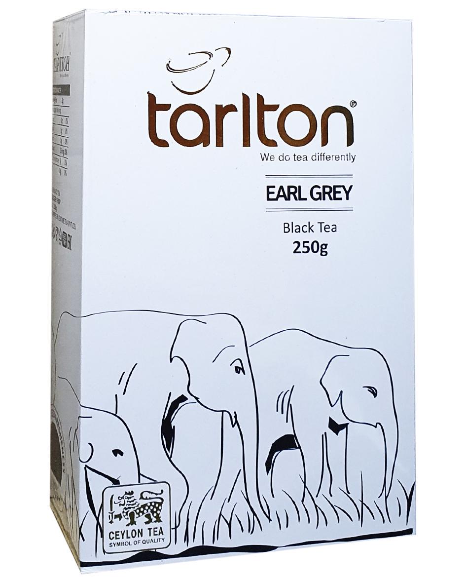 Чай черный Tarlton Earl Grey с бергамотом 250 г (54325)