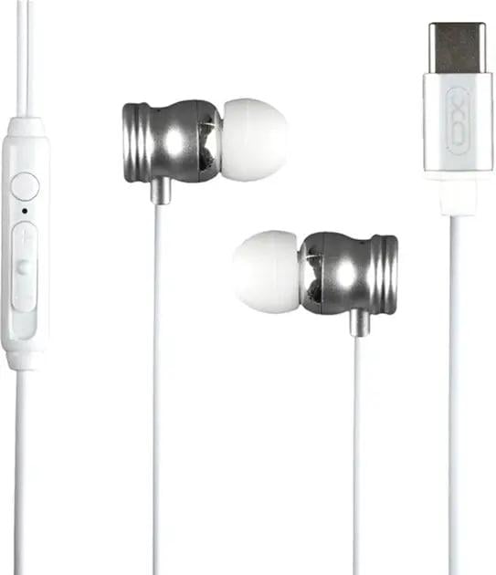 Наушники проводные XO EP56 Type-C Silver (000552869)