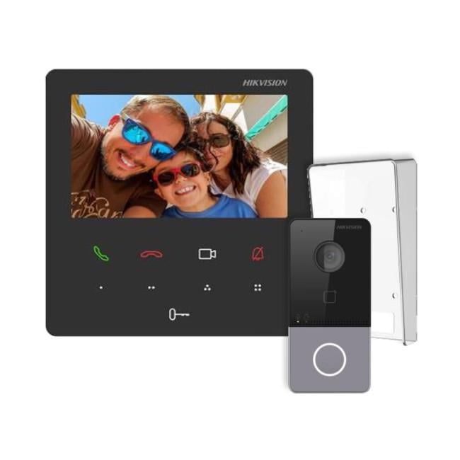 Комплект видеодомофона Hikvision DS-KH6110-WE1+DS-KV6113-WPE1 C Комплект видеодомофона Hikvision DS-KH6110-WE1+DS-KV6113-WPE1 C