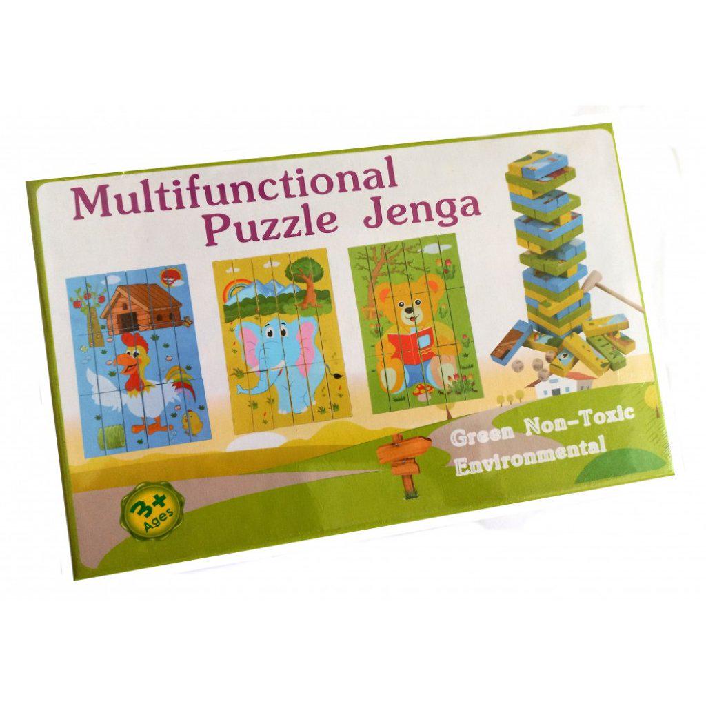 Пазли Strateg Multifunctional Puzzle Jenga 30980 (2300000688429)