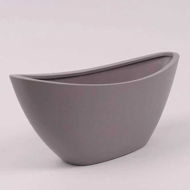 Горшок керамический Лодка крошка 2,5 л Аметистовая (ST01301)