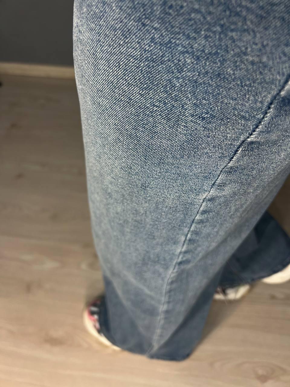 Джинсы женские Allure 6701 клеш р. 31 Синий (26675087) - фото 8