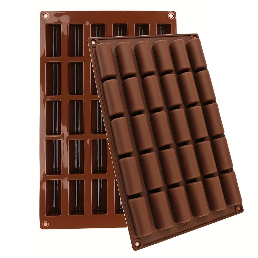 Форма силіконова на 30 комірок для батончиків/шоколадних цукерок та льоду (87419) Форма силіконова на 30 комірок для батончиків/шоколадних цукерок та льоду (87419)