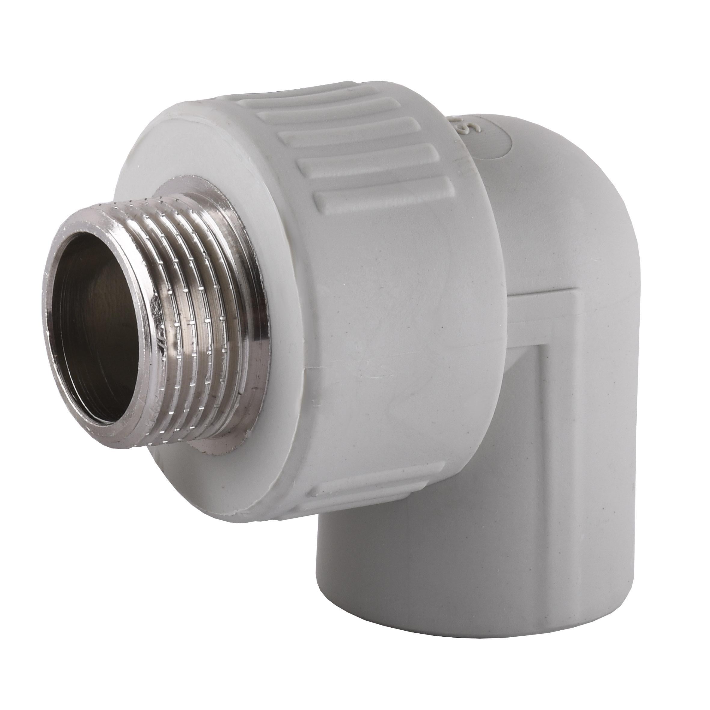 Угольник Vsplast 90 наружная резьба PPR ф25х1/2 xx 1010 (000003458)