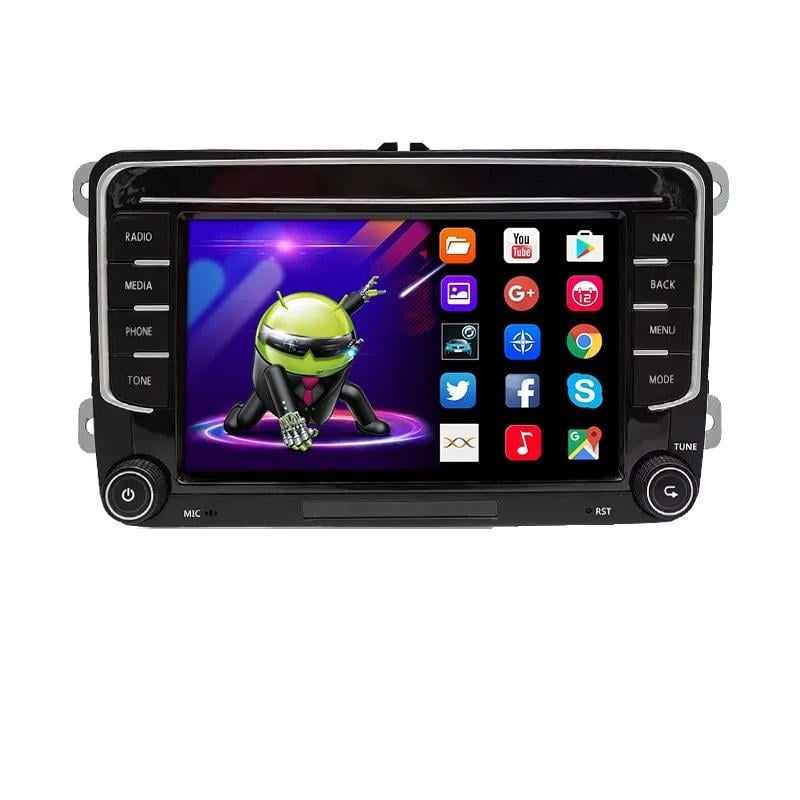 Автомагнітола штатна Volkswagen Caddy/Touran/Tiguan Mekede 1/16 Android 10/GPS/WiFi/USB (12293407)