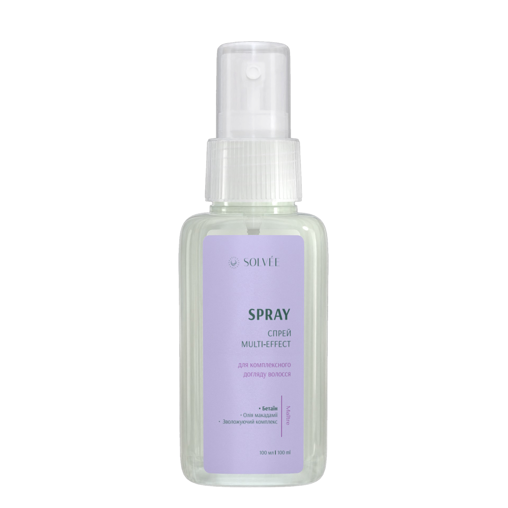 Спрей для комплексного ухода за волосами SOLVEE Maitre Spray Multi-Effect 100 мл