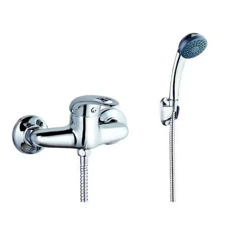 Смеситель для душа Wezer LOP5-048 с душевым гарнитуром Хром (LOP5-048)