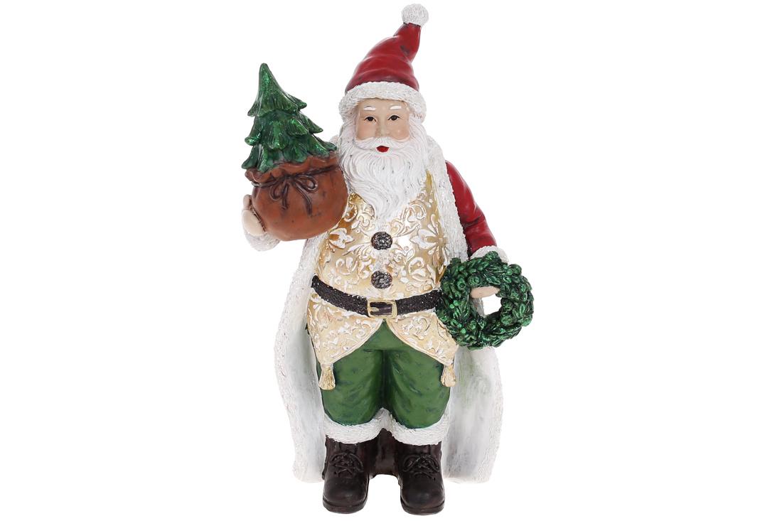 Декоративная статуэтка BonaDi Санта Клаус 18 см (218-281)