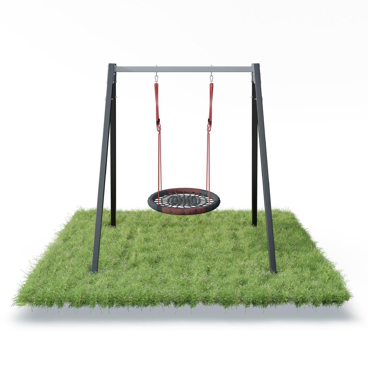 Каркас для детских качелей WCG 1 Elite Play Frame 60х60 мм/Качели гнездо Elips WCG 108х83 см (2599347161)