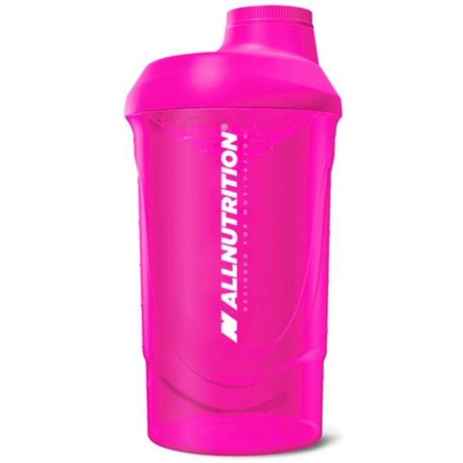 Шейкер All Nutrition Shaker Super Pink 2LOGO 600 мл