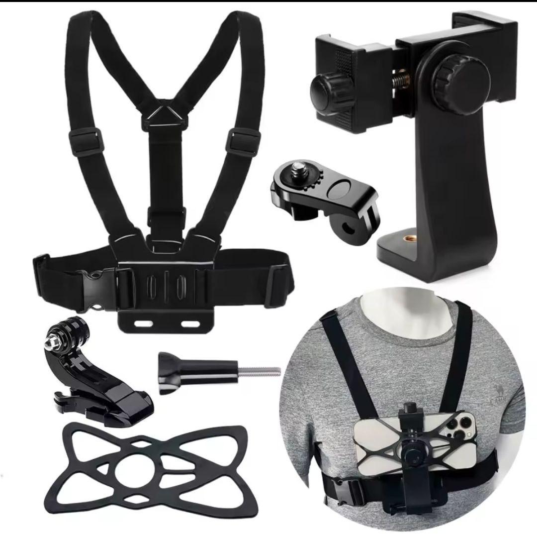 Крепление на грудь для телефона и экшн-камер GoPro поворотное со страховкой (2609290426) - фото 4 Крепление на грудь для телефона и экшн-камер GoPro поворотное со страховкой (2609290426) - фото 4