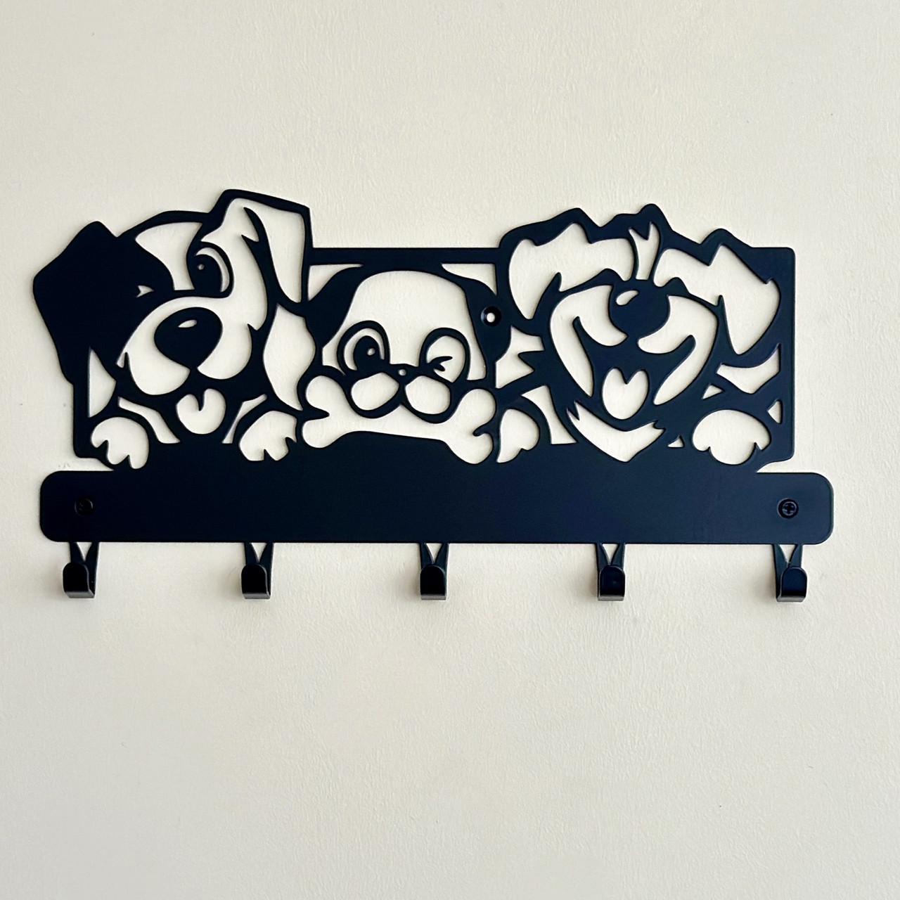 Ключница Собачки 5 крючков 25 см (3202256S)