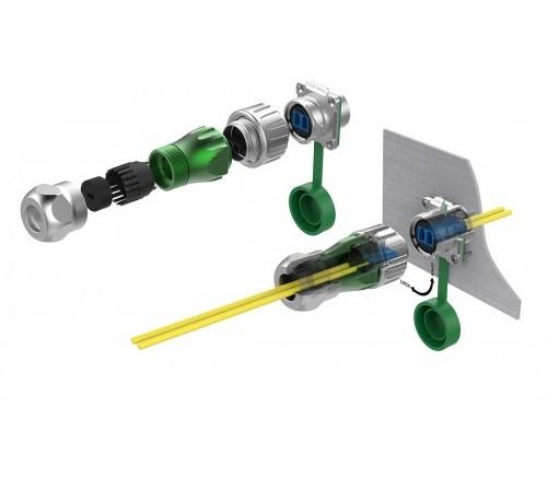 Роз'єм оптичний CNLINKO DH-24-C/LC/015/PE-43-002 М24 без кабелю (2295539579) - фото 5 Роз'єм оптичний CNLINKO DH-24-C/LC/015/PE-43-002 М24 без кабелю (2295539579) - фото 5