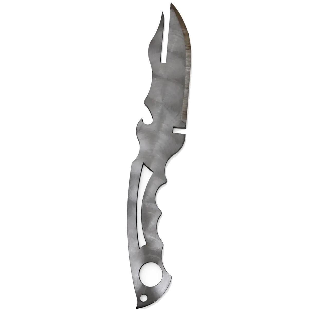 Нож-вилка Metal-Best из нержавеющей стали с металлической ручкой 290х30х3 мм Нож-вилка Metal-Best из нержавеющей стали с металлической ручкой 290х30х3 мм