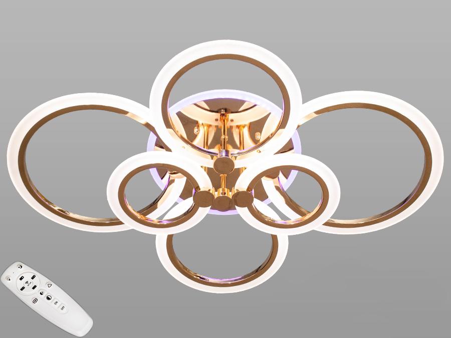 Люстра потолочная Octav светодиодная с диммером 115 Вт