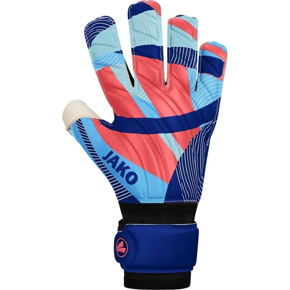 Вратарские перчатки Jako RIVER BASIC RC р. 10 Голубовато-коралловый (2589-933)