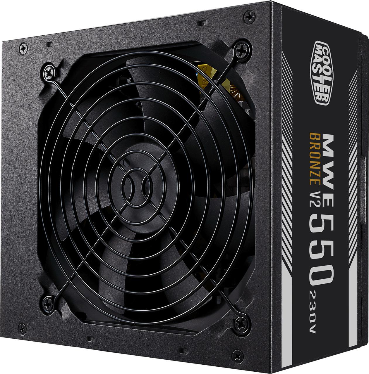 Блок живлення Cooler Master MWE 550 Bronze V2 230V (MPE-5501-ACABW-B)