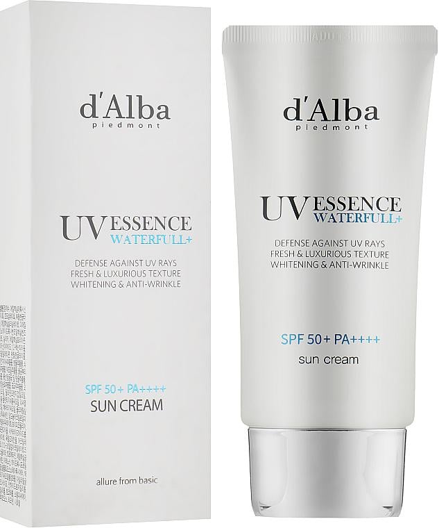 Есенція крем сонцезахисна d'Alba Waterfull Essence Sunscreen SPF 50+PA+++ 50 мл (1895789834)