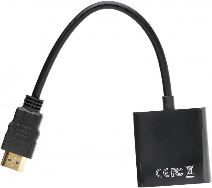 Переходник-конвертер HDMI/VGA 12 адаптер универсальний - фото 2