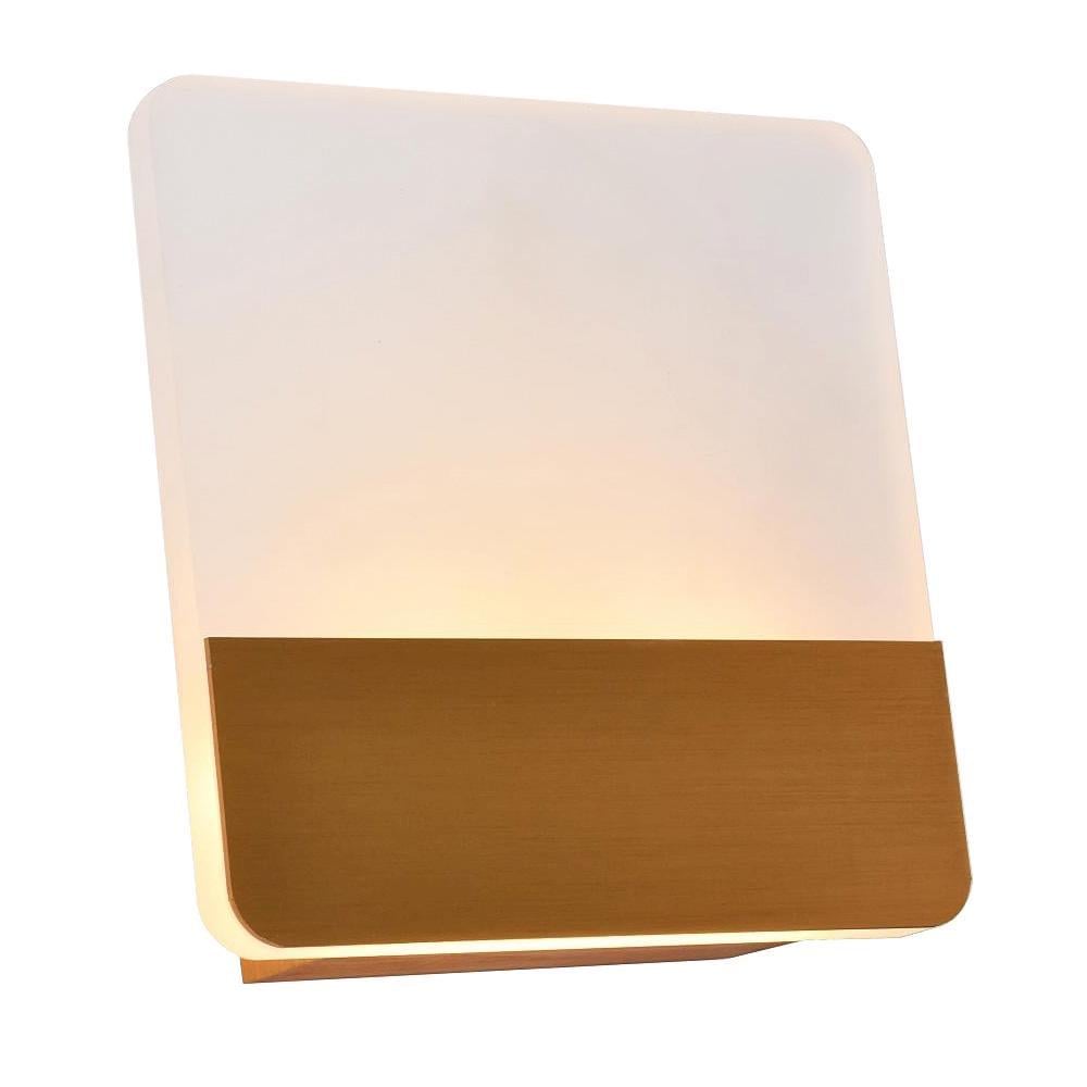 Світильник настінний світлодіодний Light House SRS-19024 7W Білий/Коричневий