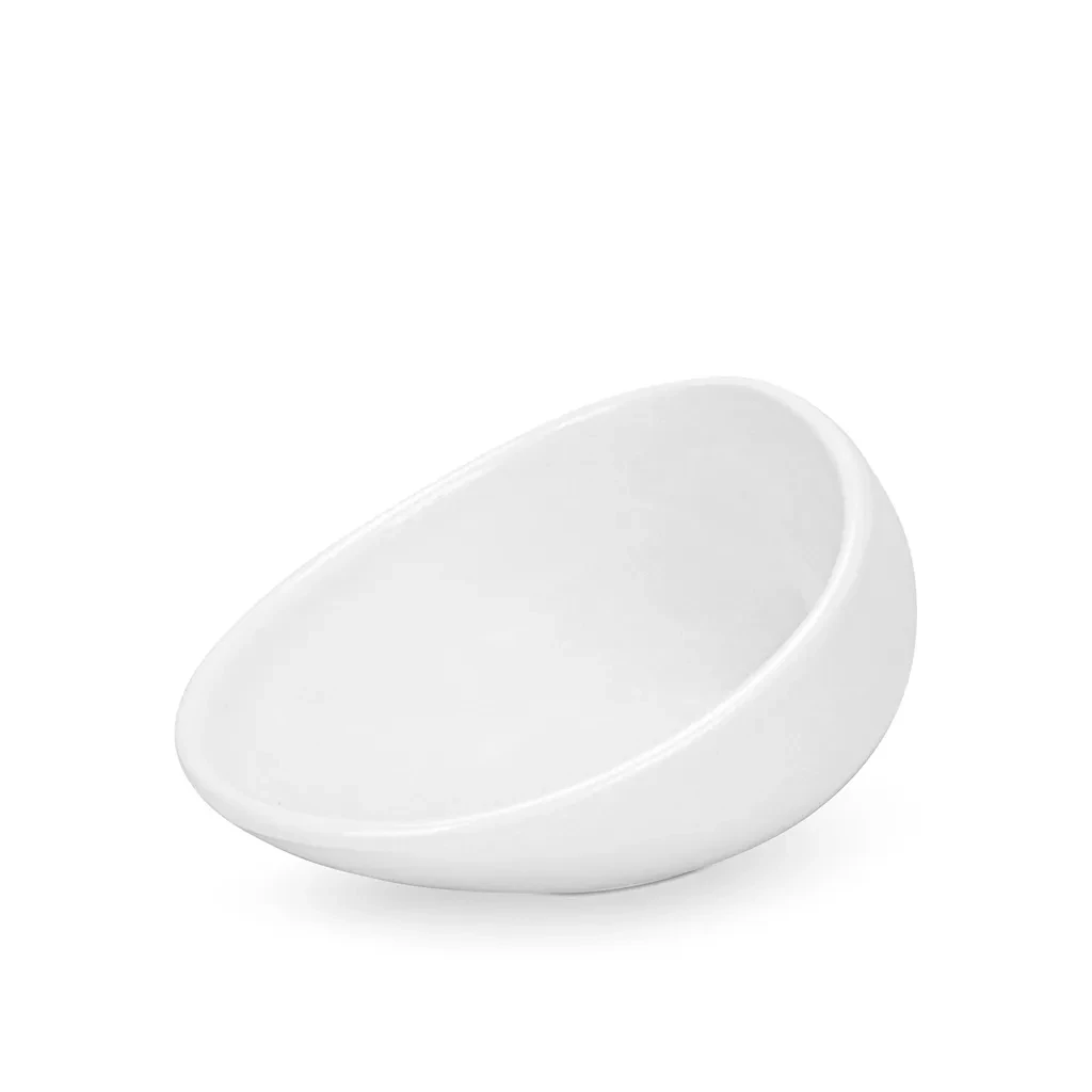 Блюдо сервировочное Fissman Horeca 15x12x6,5 см из фарфора (14123)