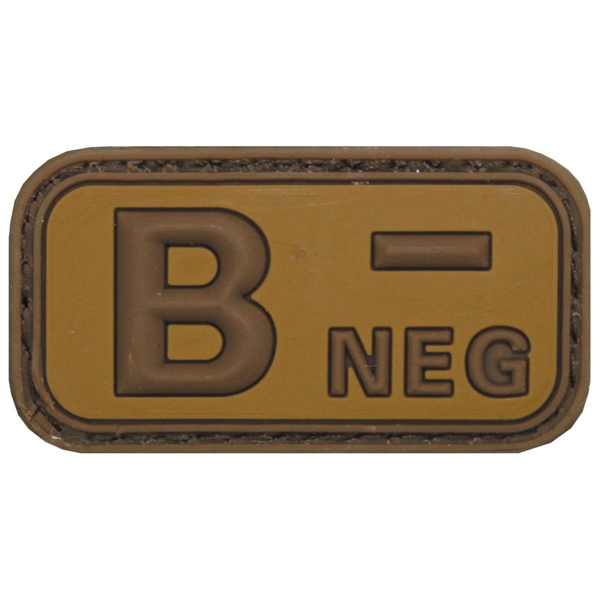 Нашивка група крові B(III) Rh-Coyote Нашивка група крові B(III) Rh-Coyote