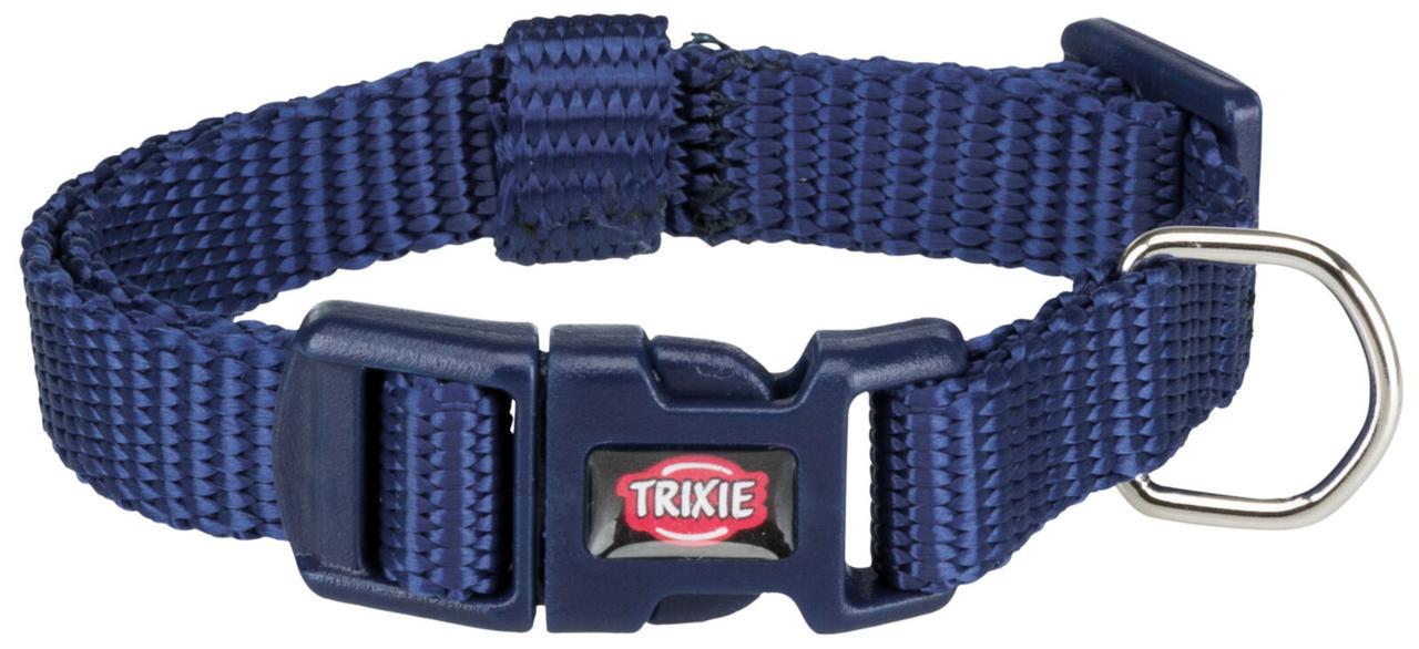 Ошейник для собак Trixie Premium с обхватом нейлон 15-25 см XXS-XS Индиго (1789925663)