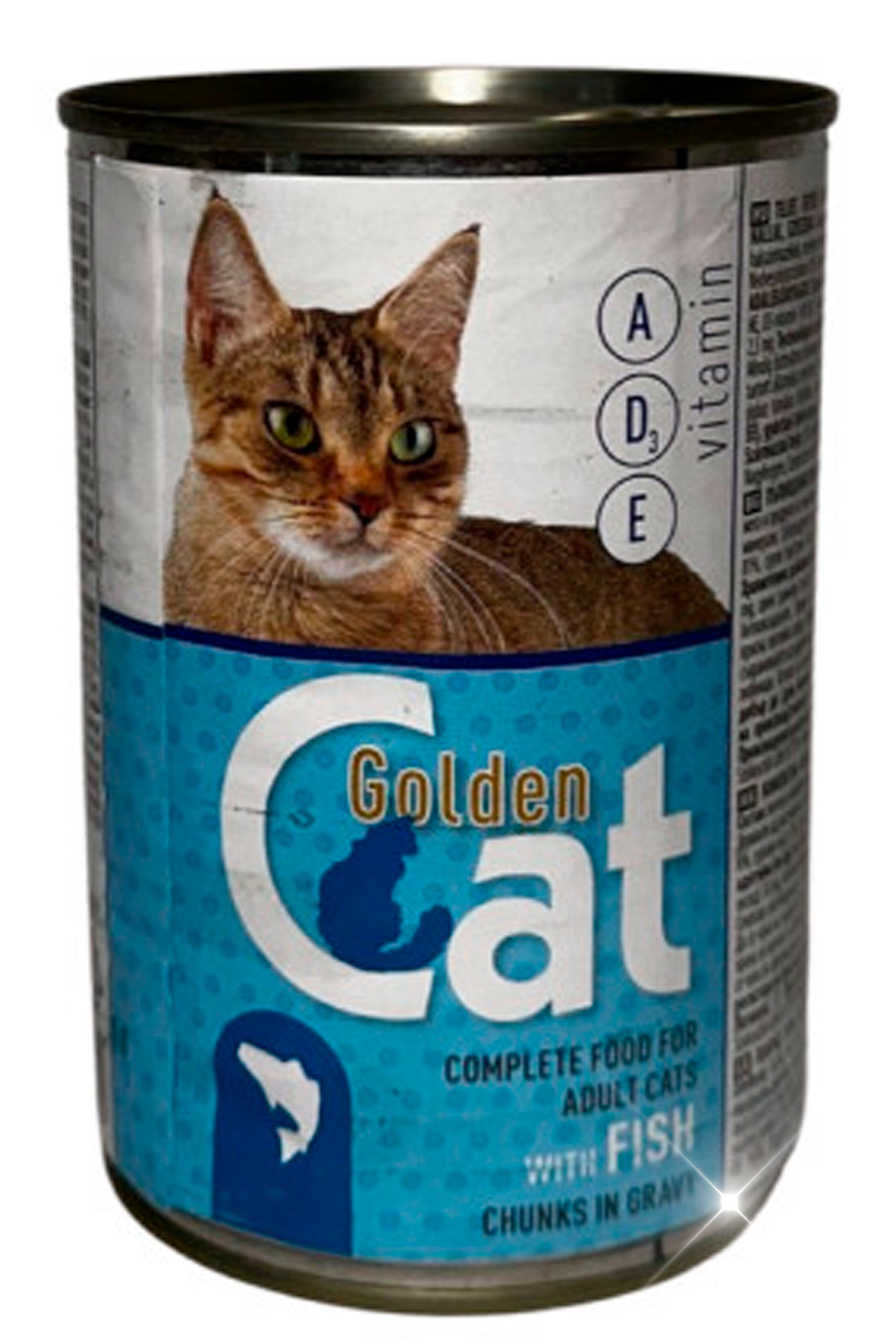 Корм влажный для кошек Golden Cat Рыбой 415 г (340778269)