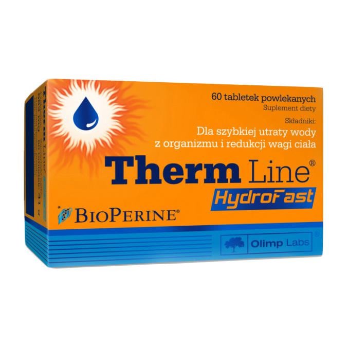 Мочегонные таблетки с крапивой и кофеином Olimp Therm Line HydroFast 60 табл.