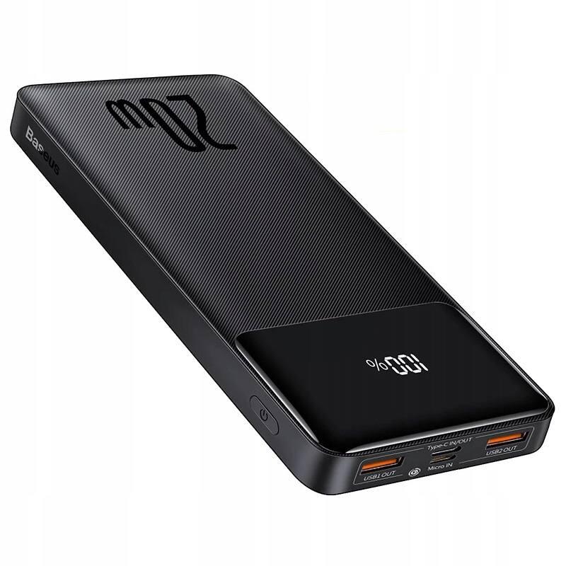 Повербанк Baseus 10000 mAh 20 W 3xUSB Черный - фото 5