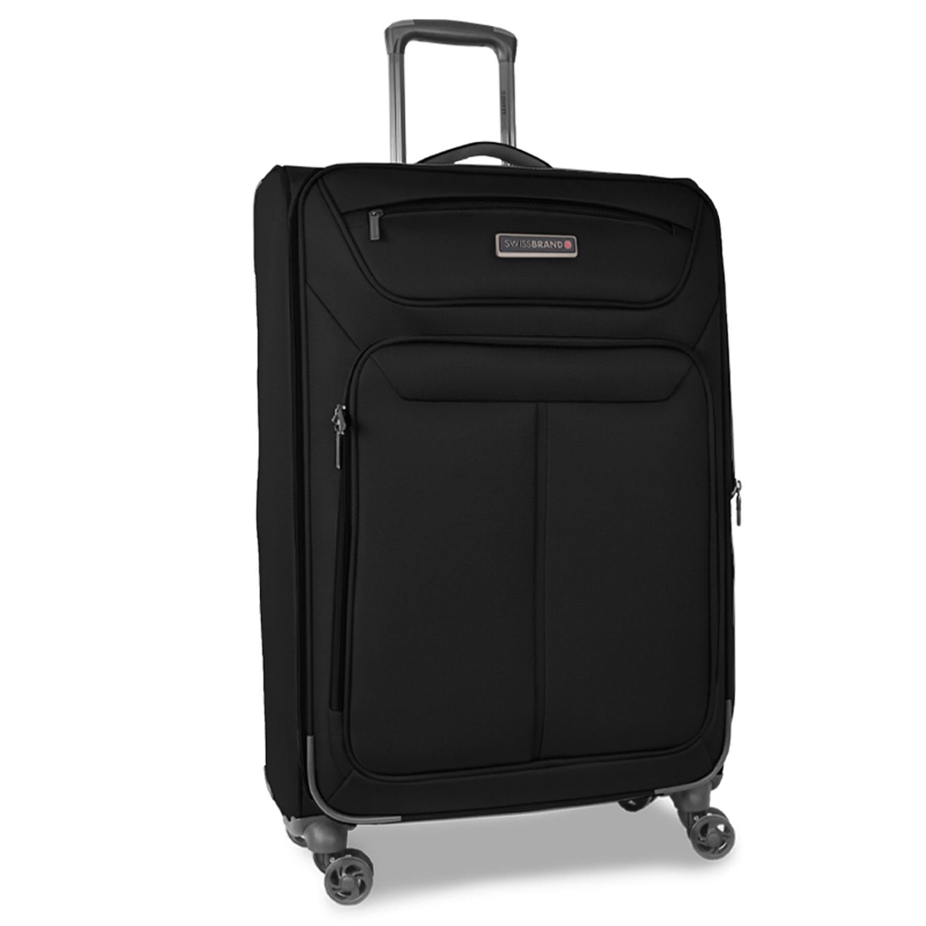 Чемодан Swissbrand Austria L Black (SWB_LEAUS001L)