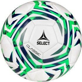 Мяч футбольный Select FB CLASSIC v25 Уни р. 5 Белый/Зеленый (099489-004 5)