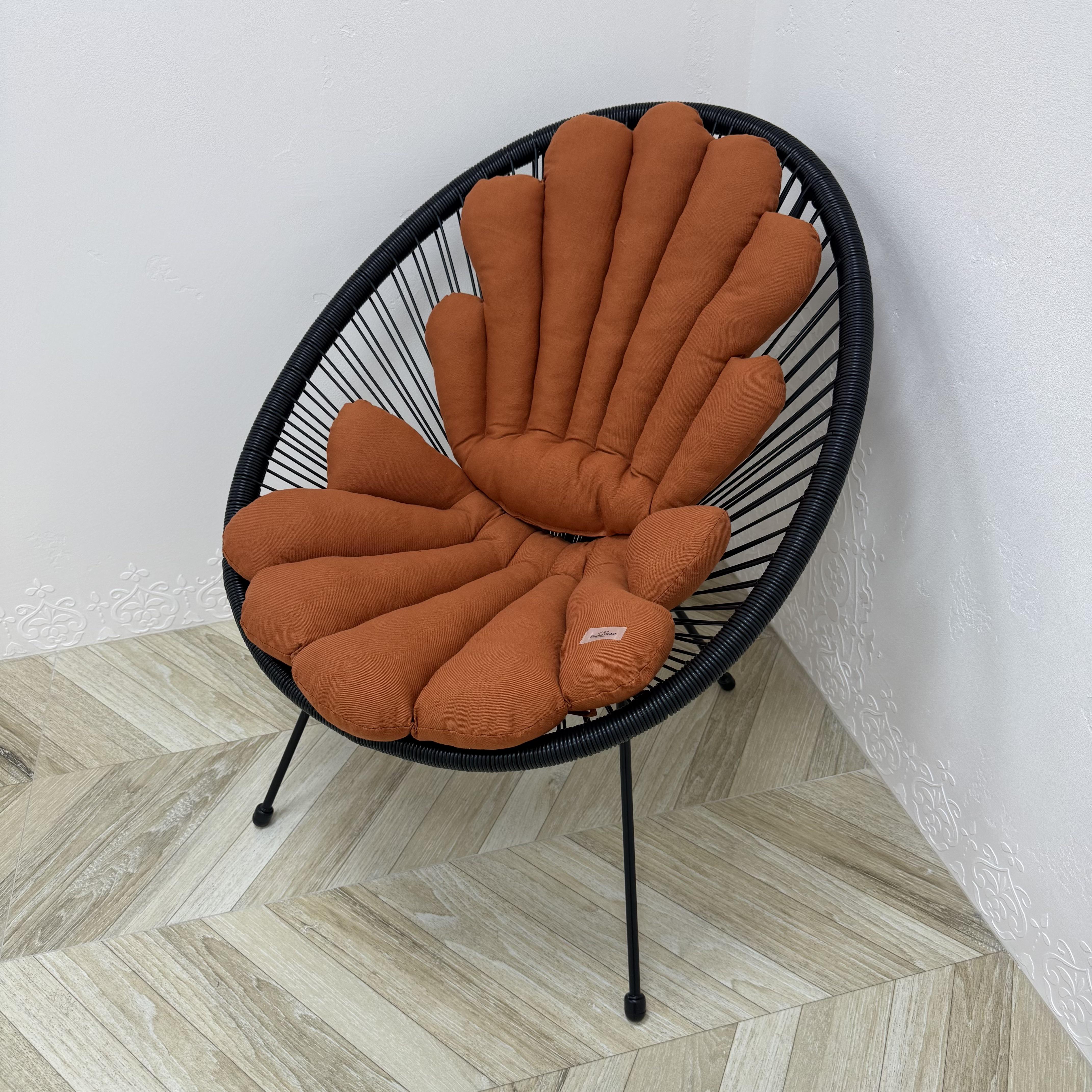 Комплект подушок у лаунж крісло Comfort Home Shells панама 50х45х55 см