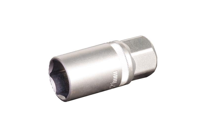 Насадка торцева свічкова MasterTool 1/2" 21 мм CRV (78-1121)