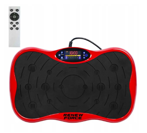 Платформа вибрационная для похудения Renew Force PowerShape 150 с эспандерами/пультом/музыкой через Bluetooth (29920027)