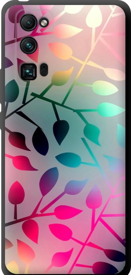 Чехол на Huawei Honor 30 Pro Листья (2235b-1920-42517)