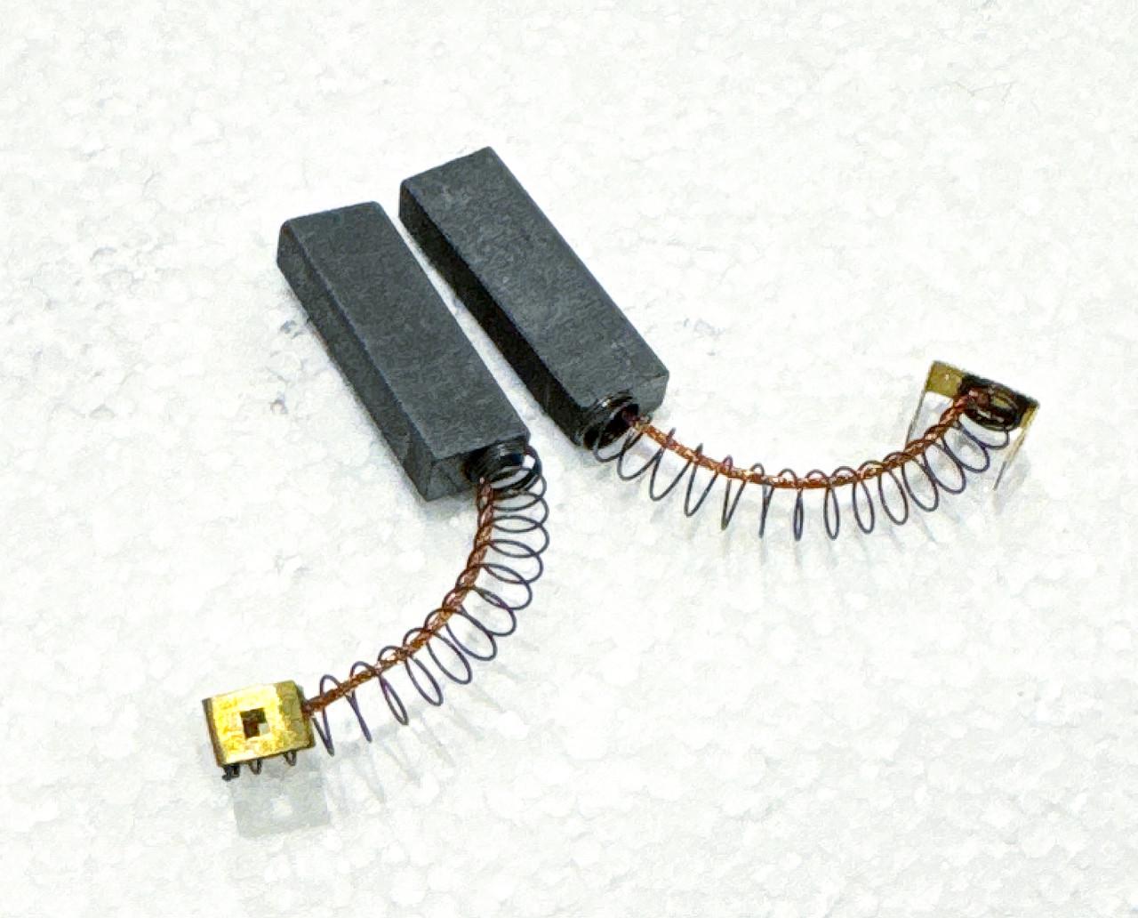 Угольные щетки для пылесоса/стиральной машинки пружина-скоба 6х11 см (В086) - фото 2