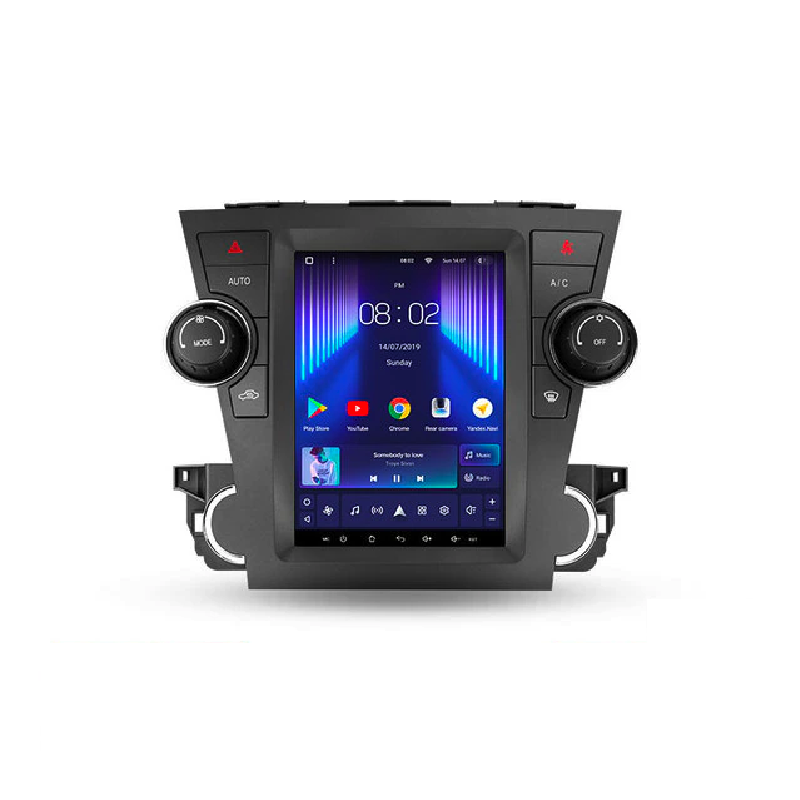 Автомагнитола штатная Teyes TPRO 2 для Toyota Highlander 2 XU40 2007-2013 Tesla style Android (1781247622)