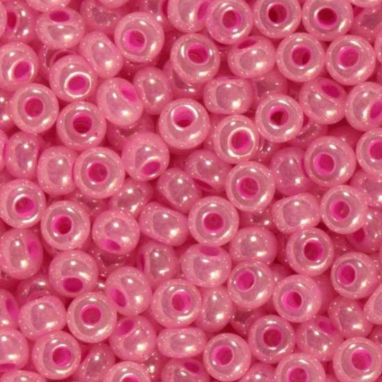 Бисер № 519/37177 №10 перламутровый 5 г Розовый (24276193)